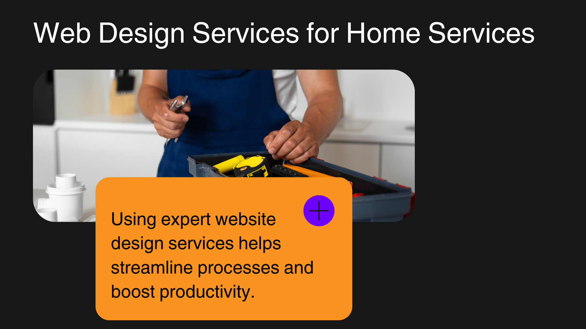 home service web design